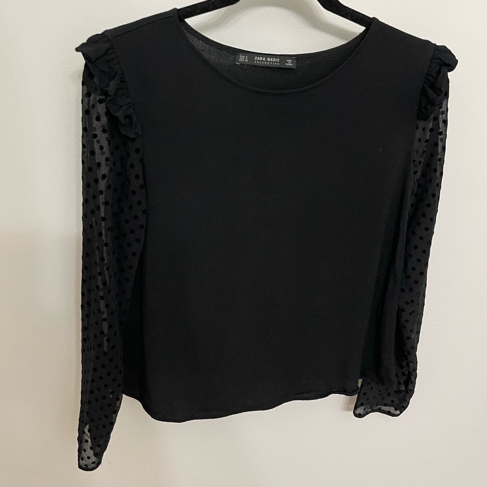 Zara Black Top